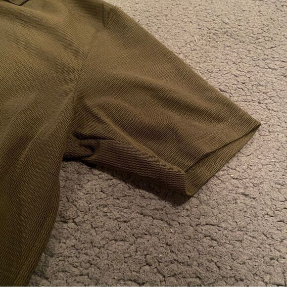 Crazy Horse Olive Green Polo - Picture 7 of 8